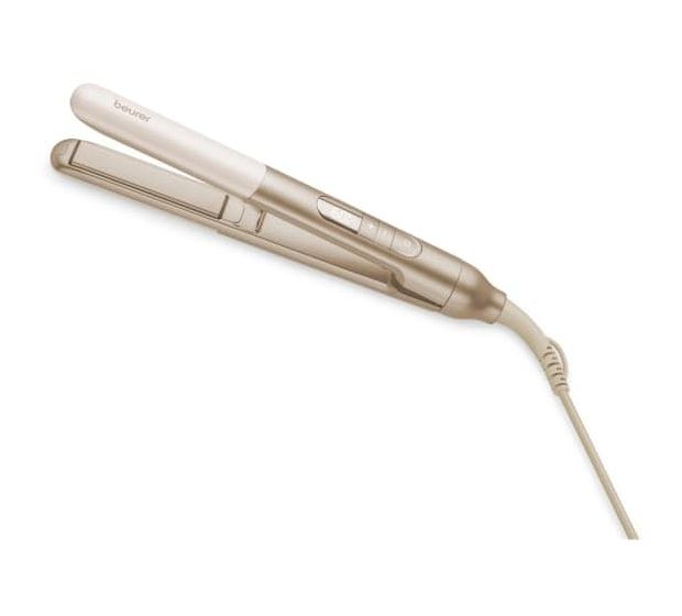 Beurer HS70 Iconic Pro Haarglätter 43 W  (Beige, Gold) f&uuml;r 35,49 Euro