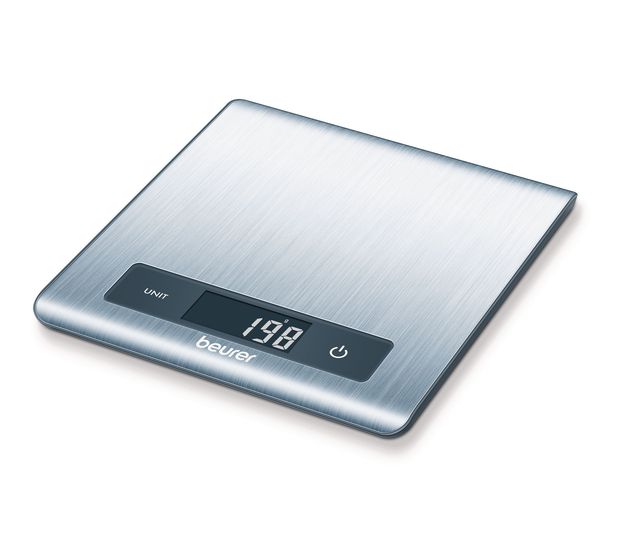 Beurer KS51 Elektronische Küchenwaage bis 5 kg Genauigkeit 1 g  (Silber) f&uuml;r 33,99 Euro