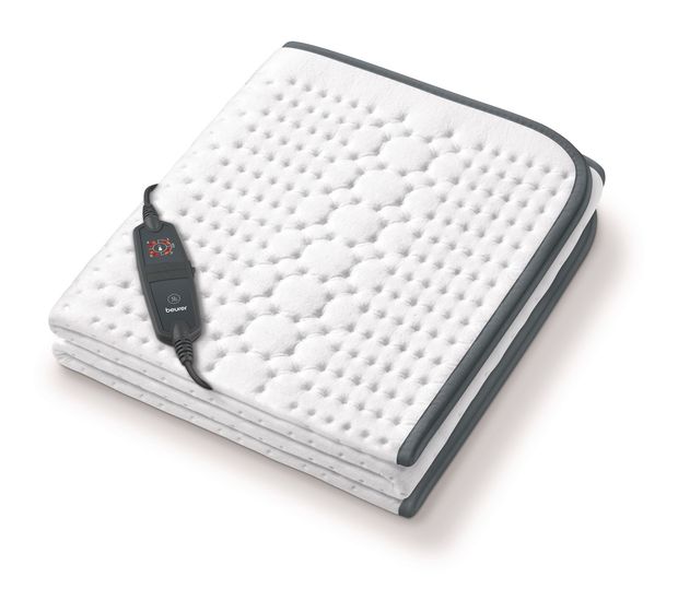 Beurer UB60 Wärmeunterbett 60 W  (Weiß, Dunkles Grau) f&uuml;r 56,49 Euro