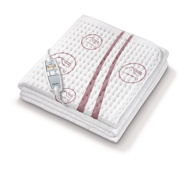 Beurer UB90 Wärmeunterbett 75 W  (Weiß, Pink) f&uuml;r 82,99 Euro