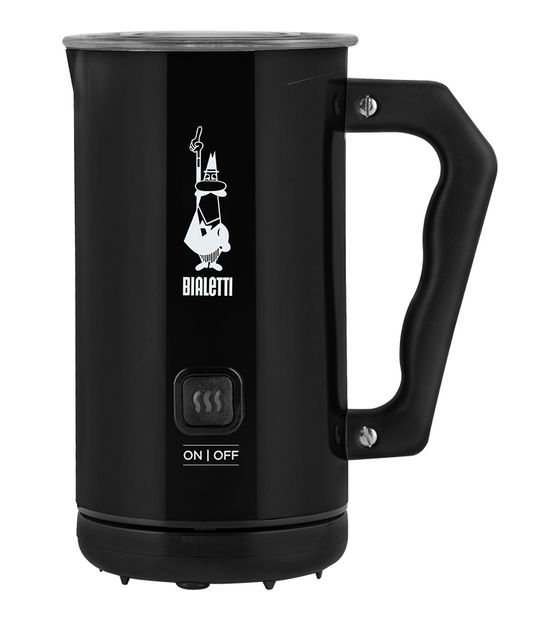 Bialetti MKF02 Milchaufschäumer Automatischer Milchaufschäumer/-wärmer ca. 150 ml  (Schwarz) f&uuml;r 61,49 Euro