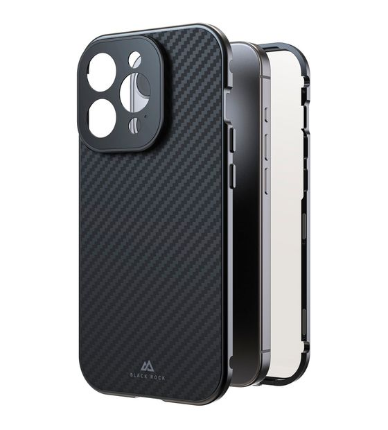 BlackRock 221268 Rückseiten-/Bildschirmschutz Karbon, Faser, Metall, Gehärtetes Glas 9H für  Apple iPhone 15 Pro Kratzresistent f&uuml;r 28,99 Euro