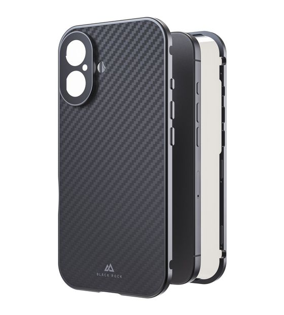 BlackRock 360° Glass Cover für Apple iPhone 16 (Schwarz, Transparent) f&uuml;r 29,49 Euro