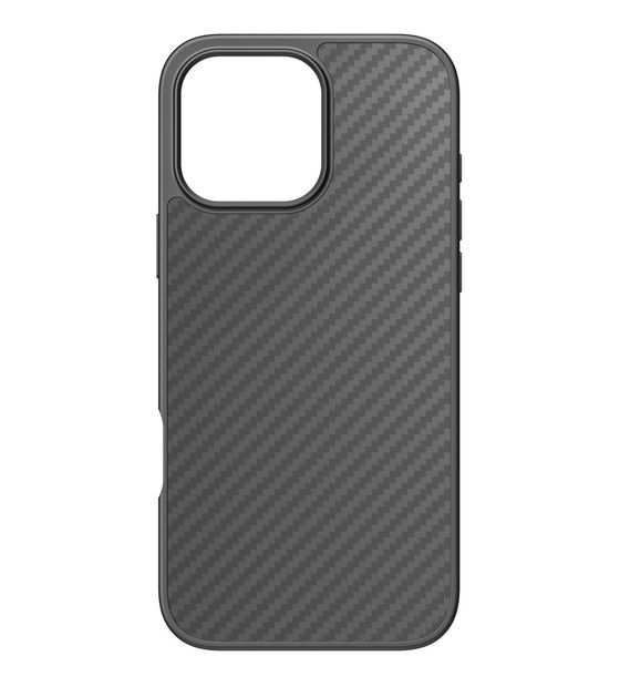 BlackRock Robust Carbon Case Cover für Apple iPhone 16 Pro Max  (Schwarz) f&uuml;r 29,99 Euro