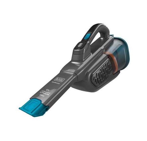 Black & Decker BHHV320B Dustbuster Handstaubsauger mit Staubbeutel bis 20 min Laufzeit 18 V  (Schwarz, Blau) f&uuml;r 90,49 Euro