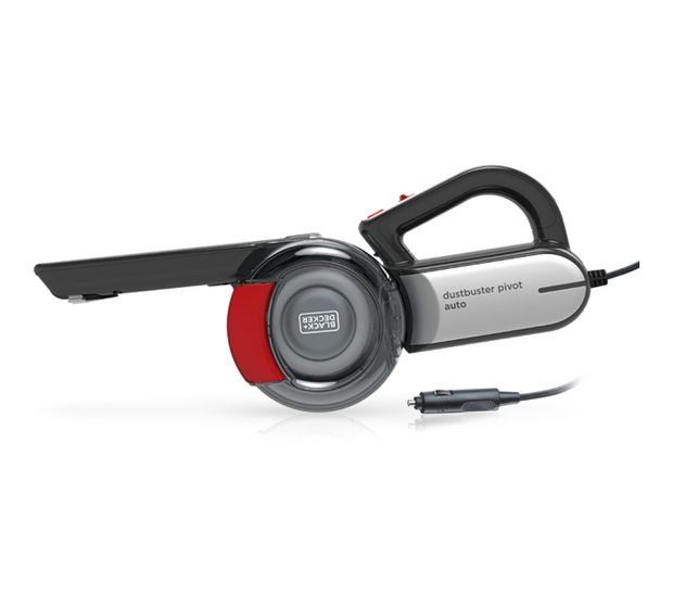 Black & Decker PV1200AV Dustbuster Handstaubsauger 12 V (Grau, Rot, Transparent) f&uuml;r 63,99 Euro