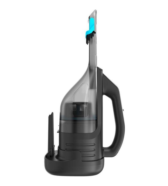 Black & Decker DVD320B Handstaubsauger Beutellos bis 15 min Laufzeit 12 V (Schwarz, Silber, Türkis) f&uuml;r 68,99 Euro