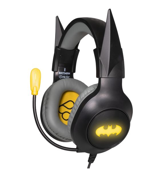 BLADE DC Batman Knochenschall Kopfhörer Kabelgebunden  (Schwarz, Gelb) f&uuml;r 36,99 Euro