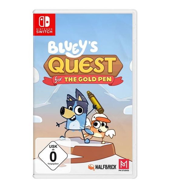 Bluey's Quests for the Gold Pen (Nintendo Switch) f&uuml;r 39,99 Euro