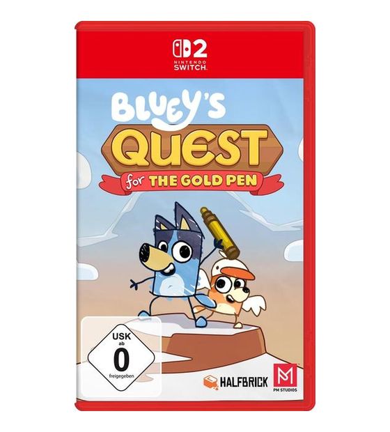 Bluey's Quests for the Gold Pen (Nintendo Switch 2) f&uuml;r 49,99 Euro