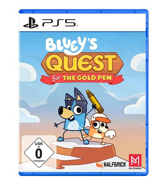 Bluey's Quests for the Gold Pen (PlayStation 5) f&uuml;r 39,99 Euro
