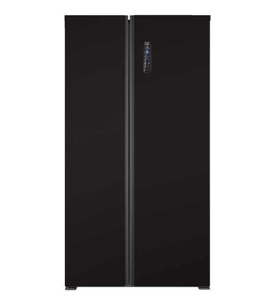 Bomann Kombi SBS 7344 Side-by-Side Kühl-/ Gefrierkombination 291 l / 151 l 287 kWh NoFrost 1770 mm x 900 mm  (Schwarz) f&uuml;r 629,00 Euro