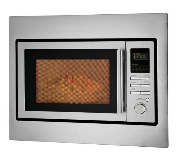 Bomann MWG2216HEB Einbau-Mikrowelle 900 W Größe: mittel 5 Stufen Grill (Edelstahl) f&uuml;r 215,99 Euro