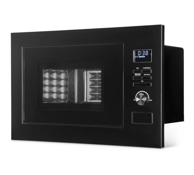 Bomann MWG3001HEB Einbau-Mikrowelle 900 W Größe: mittel 5 Stufen Grill (Schwarz) f&uuml;r 186,99 Euro