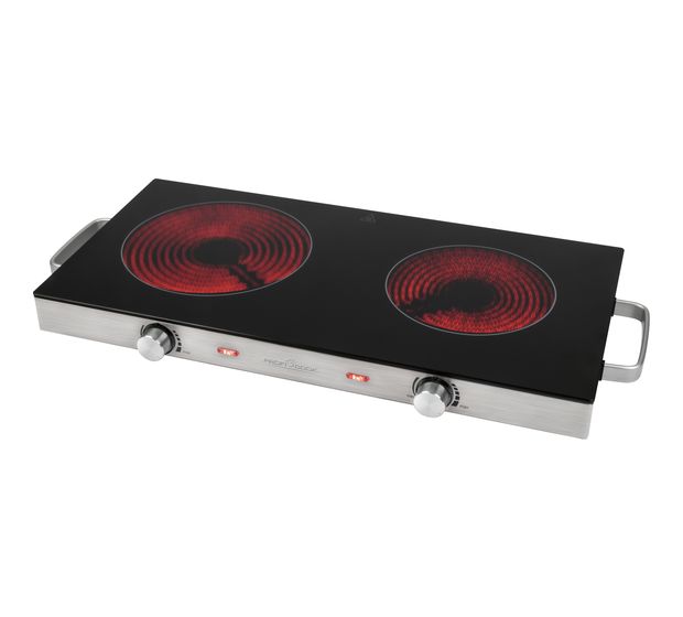 Bomann PC-DKP1211 64 cm Glaskeramik Kochfeld/Herdplatte 2 Zone(n) f&uuml;r 71,49 Euro
