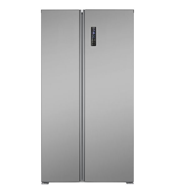 Bomann SBS7344 Side-by-Side Kühl-/ Gefrierkombination 291 l / 151 l 287 kWh NoFrost 1770 mm x 900 mm  (Edelstahloptik) f&uuml;r 588,00 Euro
