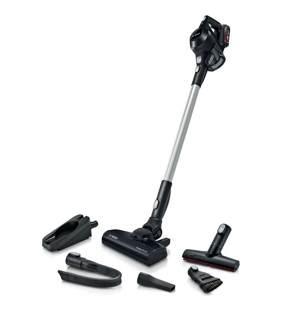 Bosch BKS611MALL Unlimited 6 Handstaubsauger Beutellos bis 30 min Laufzeit 18 V PureAir  (Schwarz) f&uuml;r 269,99 Euro