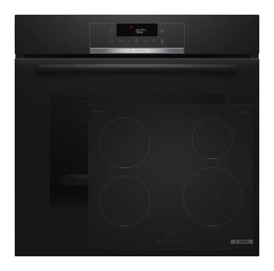 Bosch HBD474BM6 (HBA571BB3 + PIE61ABB5E) Herdset groß AutoClean Hydrolytisch mit 60 cm Induktions Kochfeld f&uuml;r 1.346,00 Euro