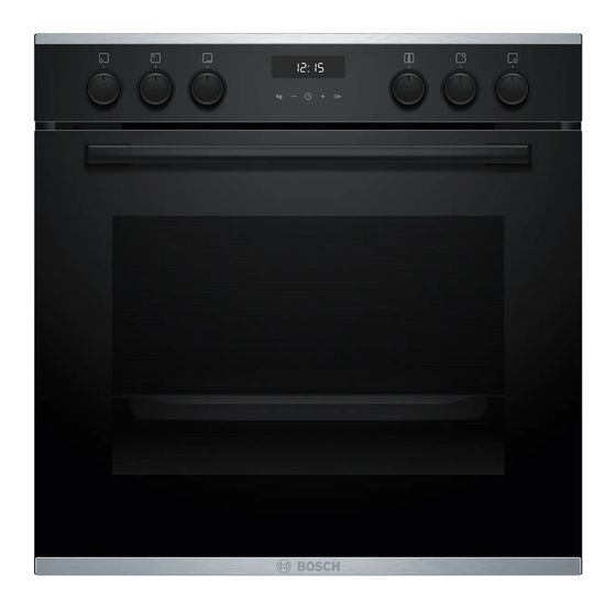 Bosch HND637FH62 (HEG237BB4 + NVQ645CB6E) Herdset groß AutoClean Ecoclean mit 60 cm Induktions Kochfeld f&uuml;r 1.729,00 Euro