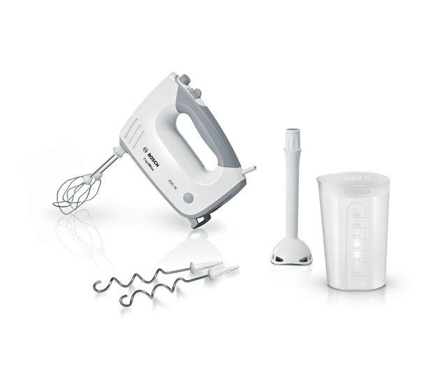 Bosch MFQ36440 ErgoMixx Handmixer 450 W 5 Stufen  (Weiß) f&uuml;r 48,99 Euro