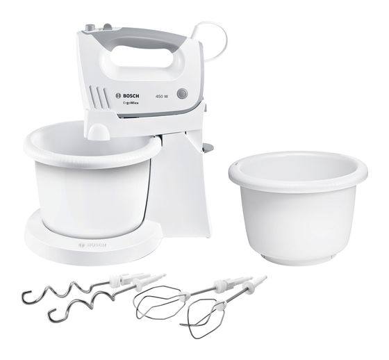 Bosch MFQ36465 ErgoMixx Standmixer 450 W 5 Stufen  (Weiß) f&uuml;r 104,99 Euro