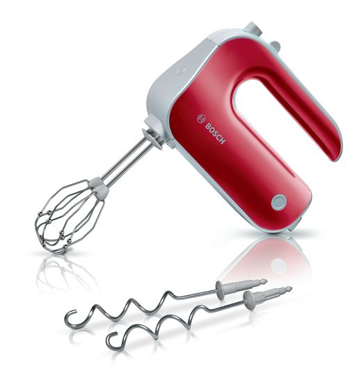 Bosch MFQ40303 Styline Colour Handmixer 500 W 5 Stufen  (Rot, Silber) f&uuml;r 52,99 Euro