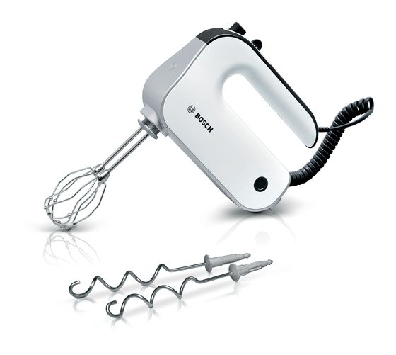 Bosch MFQ4840 Styline Handmixer 575 W 5 Stufen  (Silber, Weiß) f&uuml;r 53,49 Euro