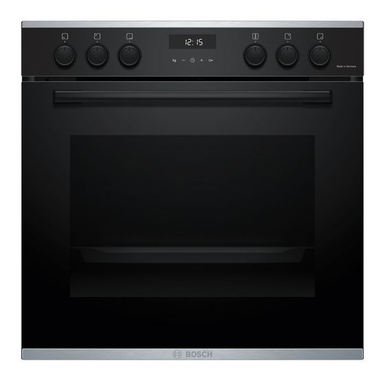 Bosch MKH63DK4 (HEG217AB6 + NVQ645CB6M) Herdset groß AutoClean mit 60 cm Induktions Kochfeld f&uuml;r 1.024,00 Euro