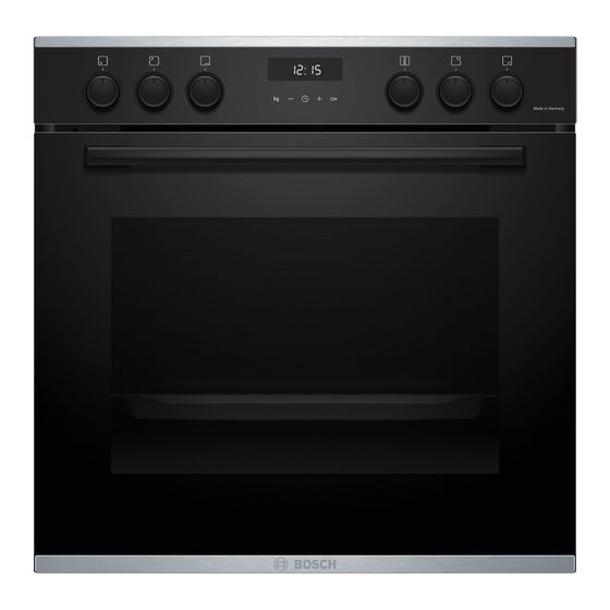 Bosch MKH63IK5 (HEG217AB6 + NIF64RCB5E) Herdset groß AutoClean mit 60 cm Induktions Kochfeld f&uuml;r 1.077,00 Euro