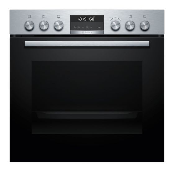 Bosch MKH63IP3S (HEG578BS4 + NIF645CB5E + HEZ638000) Herdset groß AutoClean mit 60 cm Induktions Kochfeld f&uuml;r 1.453,00 Euro