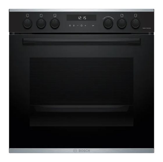 Bosch MKH63SP3 (HEG278AB3 + NKH645GA2M) Herdset groß AutoClean mit 60 cm Induktions Kochfeld f&uuml;r 1.171,00 Euro