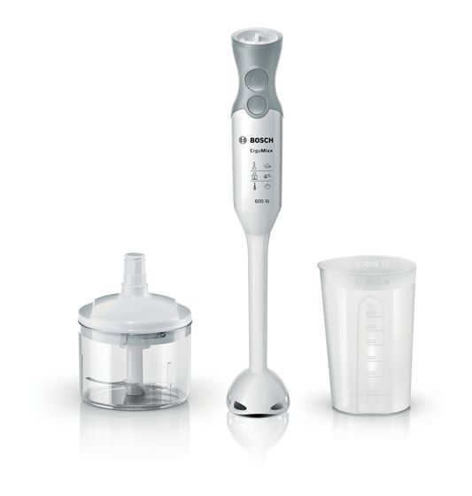 Bosch MSM66020 ErgoMixx Stabmixer 600 W  (Grau, Weiß) f&uuml;r 41,99 Euro