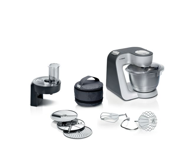 Bosch MUM58310 1000 W Küchenmaschine 3,9 l  (Schwarz, Edelstahl) f&uuml;r 207,99 Euro