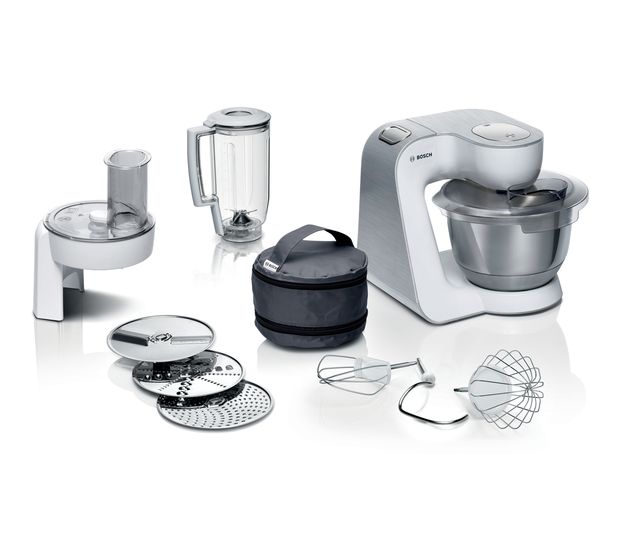 Bosch MUM58W20 1000 W Küchenmaschine 3,9 l  (Silber, Weiß) f&uuml;r 232,99 Euro