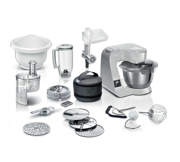 Bosch MUM5XL72 1000 W Küchenmaschine 3,9 l mit Waage  (Grau, Silber) f&uuml;r 649,00 Euro