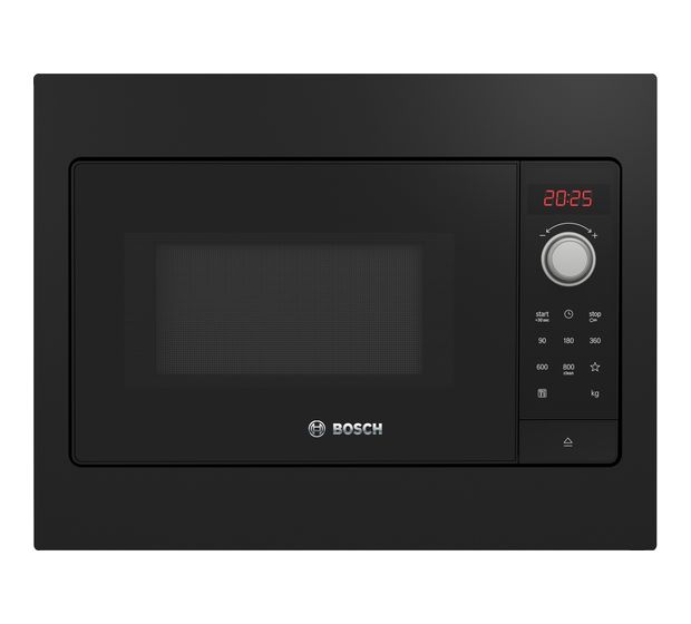Bosch Serie 2 BFL523MB3 Einbau-Mikrowelle 800 W Größe: klein 5 Stufen (Schwarz) f&uuml;r 368,00 Euro