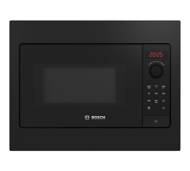Bosch Serie 2 BFL523MB4 Einbau-Mikrowelle 800 W Größe: klein 5 Stufen (Schwarz) f&uuml;r 274,99 Euro