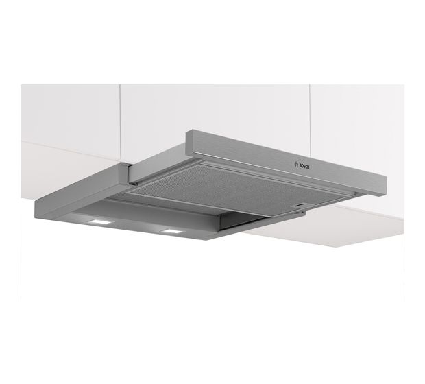 Bosch Serie 2 DFL063W57 Abluft/Umluft Dunstabzugshaube/Esse Einbau 60 cm (Metallisch, Silber) f&uuml;r 191,99 Euro