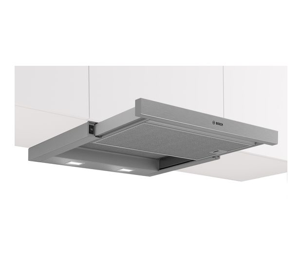 Bosch Serie 2 DFM064W55 Abluft/Umluft Dunstabzugshaube/Esse Einbau 60 cm (Metallisch, Silber) f&uuml;r 238,99 Euro
