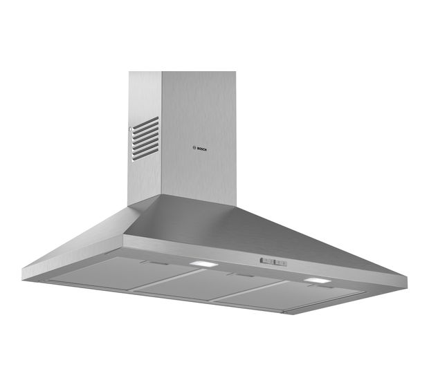 Bosch Serie 2 DWP95BC51 Umluft Dunstabzugshaube/Esse Wand 90 cm (Edelstahl) f&uuml;r 408,00 Euro