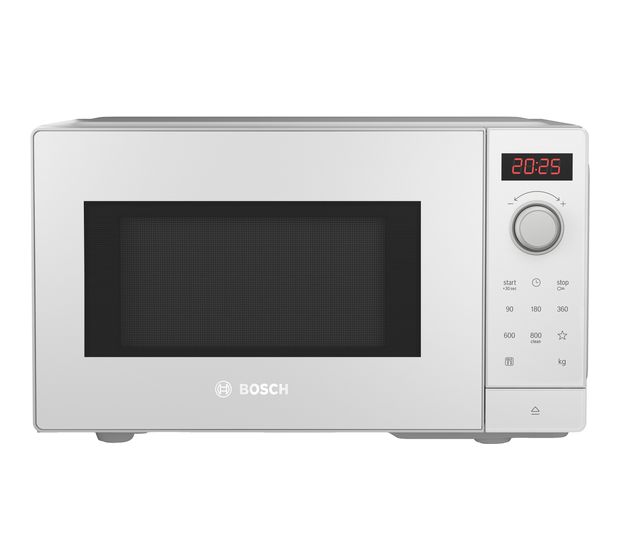 Bosch Serie 2 FFL023MW0 Freistehende Mikrowelle 800 W Größe: klein 5 Stufen  (Weiß) f&uuml;r 155,99 Euro