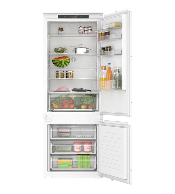 Bosch Serie 2 KBN96NSE0 Schlepptür 285 l / 98 l 194 cm Einbau Kühl-/Gefrierkombination 256 kWh NoFrost f&uuml;r 980,00 Euro