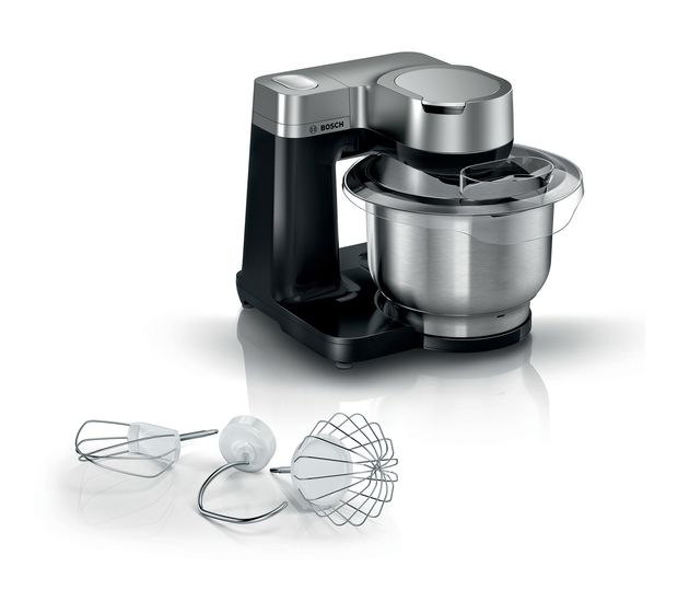 Bosch Serie 2 MUMS2VM00 900 W Küchenmaschine 3,8 l  (Schwarz, Silber) f&uuml;r 185,99 Euro