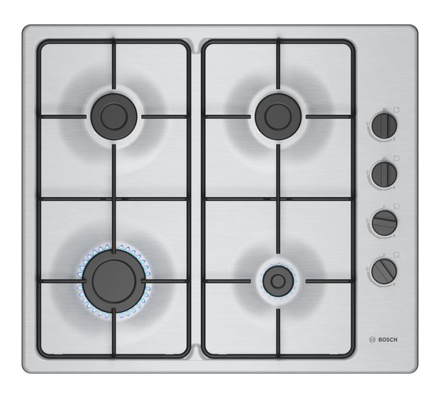 Bosch Serie 2 PBP6B5K80 autarkes 60 cm Gaskochfeld Kochfeld/Herdplatte 4 Zone(n) f&uuml;r 217,99 Euro