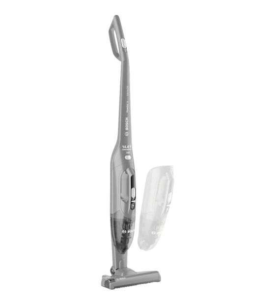 Bosch Serie 4 BBHF214GRB Handstaubsauger Beutellos bis 35 min Laufzeit  (Grau, Transparent) f&uuml;r 139,99 Euro
