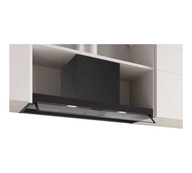 Bosch Serie 4 DBB95CC60 Abluft/Umluft Dunstabzugshaube/Esse Einbau 86 cm (Schwarz) f&uuml;r 412,00 Euro