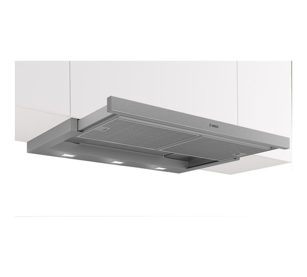 Bosch Serie 4 DFL094A51 Umluft Dunstabzugshaube/Esse Einbau 90 cm (Metallisch, Silber) f&uuml;r 342,00 Euro