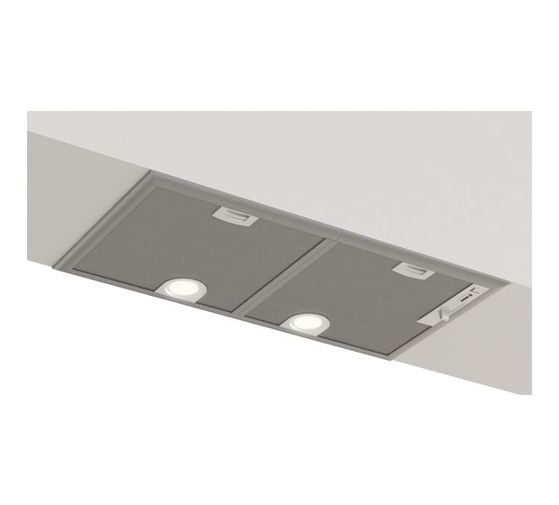 Bosch Serie 4 DHL755BM Lüfterbaustein Abluft/Umluft Dunstabzugshaube/Esse Einbau 70 cm (Metallisch, Silber) f&uuml;r 306,00 Euro