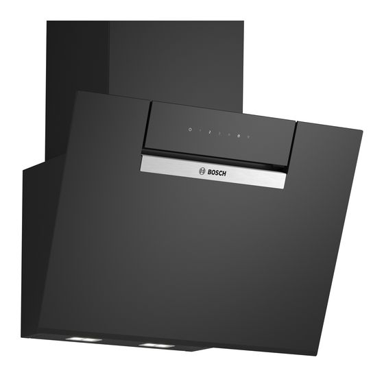 Bosch Serie 4 DWK67FN60 Umluft Dunstabzugshaube/Esse Wand 60 cm (Schwarz) f&uuml;r 499,00 Euro