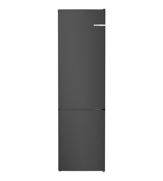 Bosch Serie 4 KGN392XCF 260 l / 103 l Kühl-Gefrierkombi freistehend NoFrost 162 kWh Jahr  (Schwarz) f&uuml;r 860,00 Euro